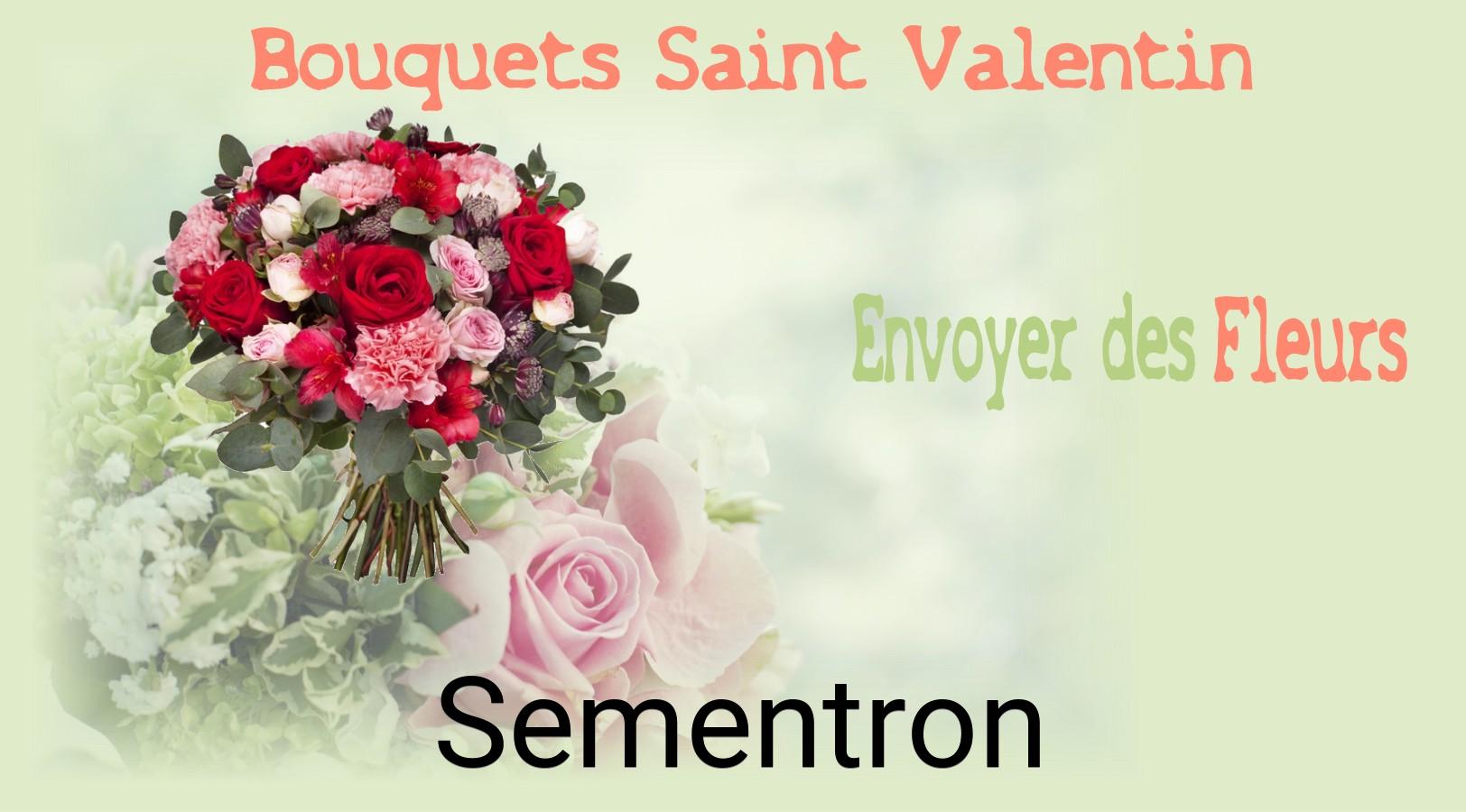 Roses de Saint-Valentin livrées à Sementron